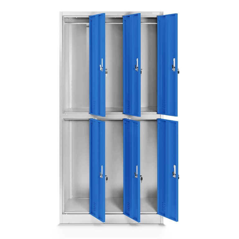 6 Doors Steel Lockers for Office