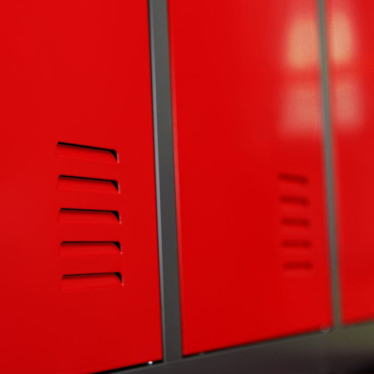 6 door metal locker cabinet