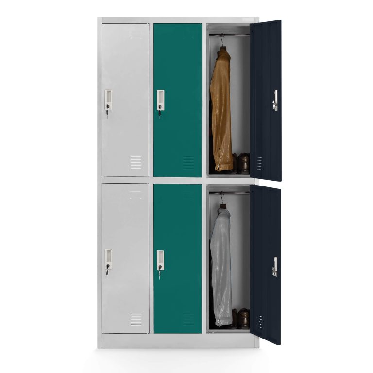6 door sports lockerroom lockers