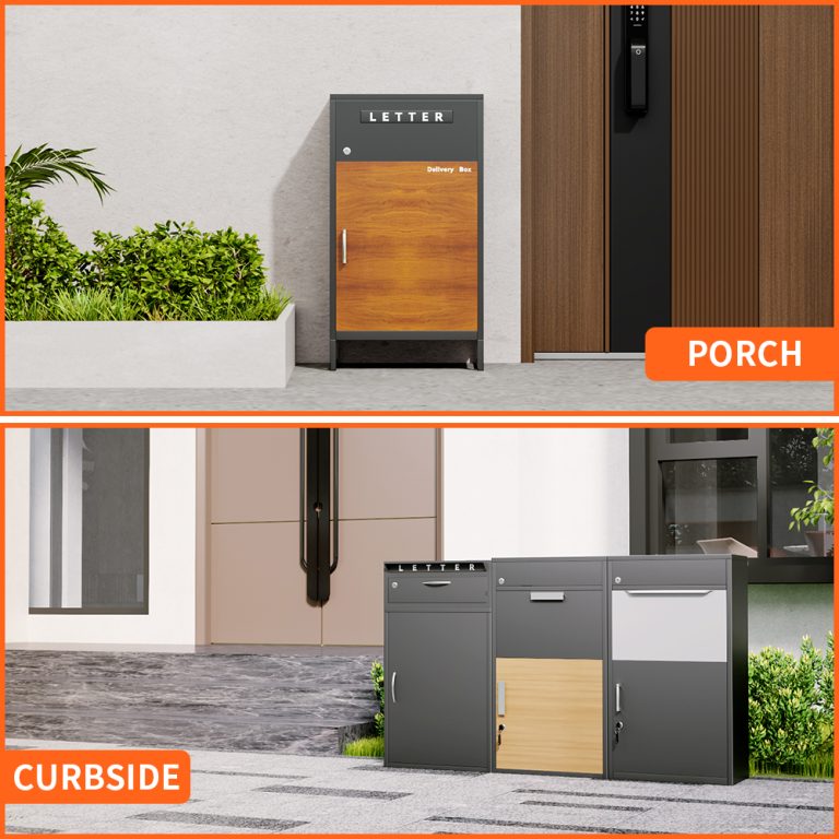 outdoor parcel drop box