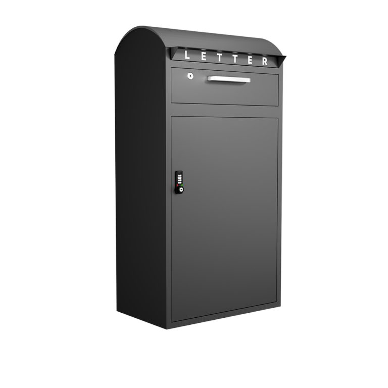 black large parcel drop Box
