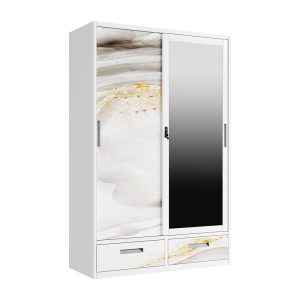 Print Steel Metal Wardrobe for Sale