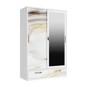 Print Steel Metal Wardrobe for Sale