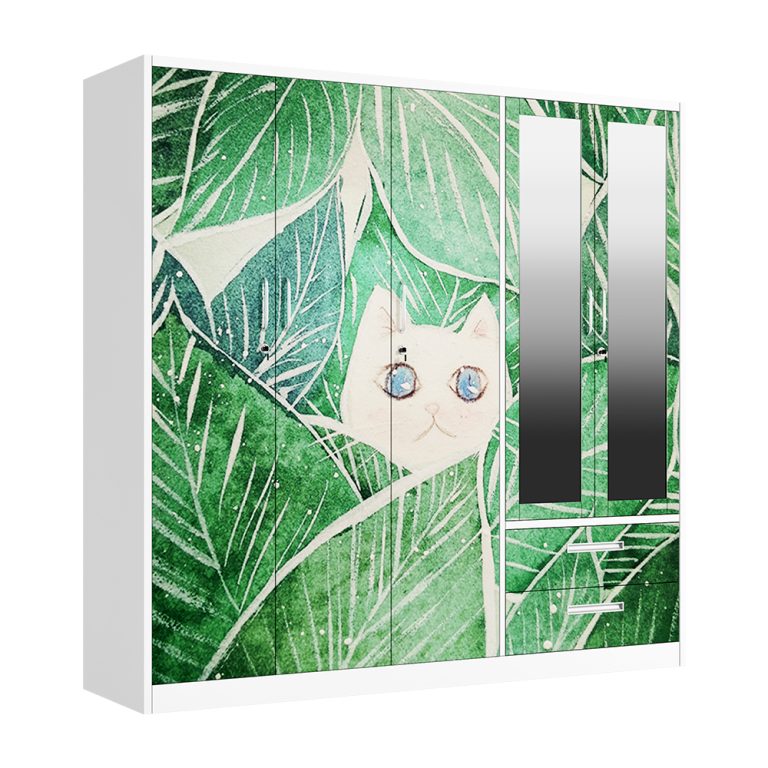 Customized Metal Printing Wardrobe Furniture