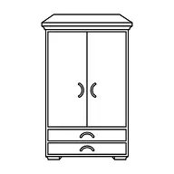 Metal Printed Wardrobe Series