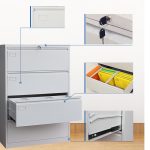 How to use filing cabinets without rails