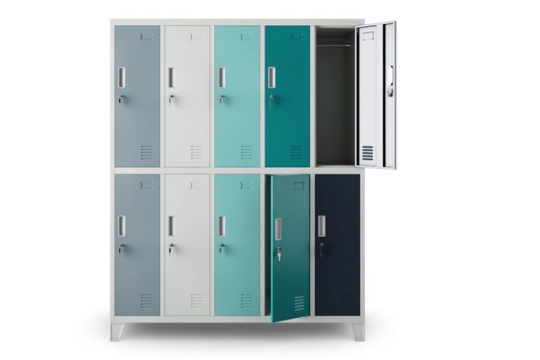 Metal steel lockers