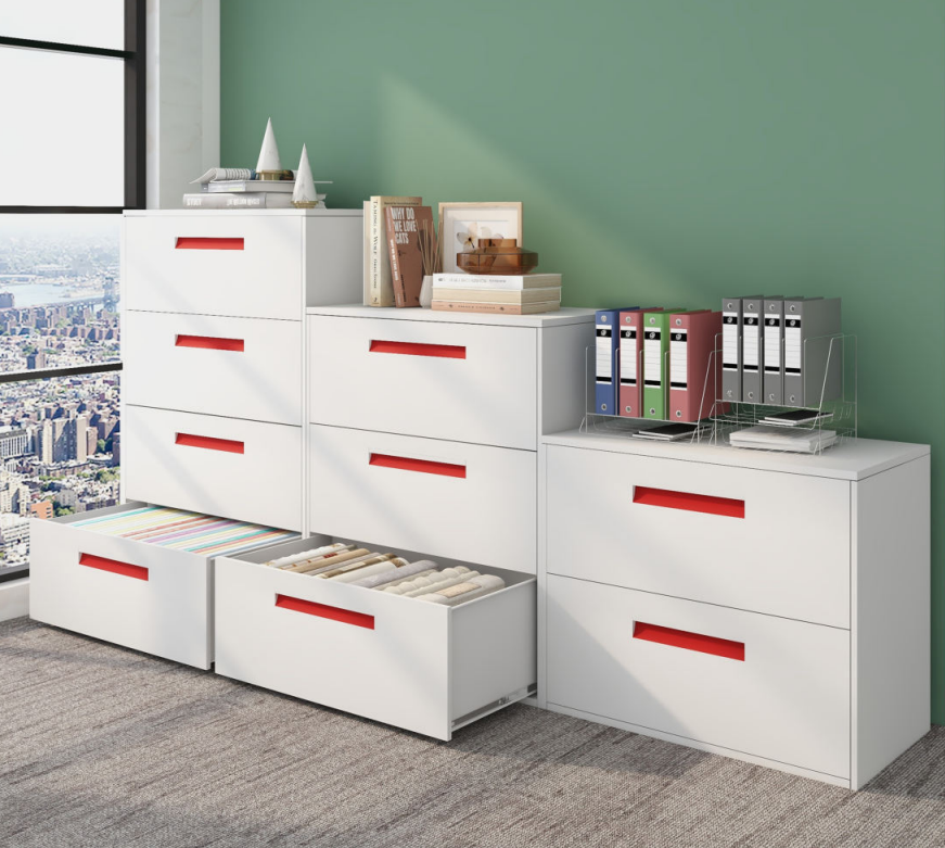 lateral file cabinet