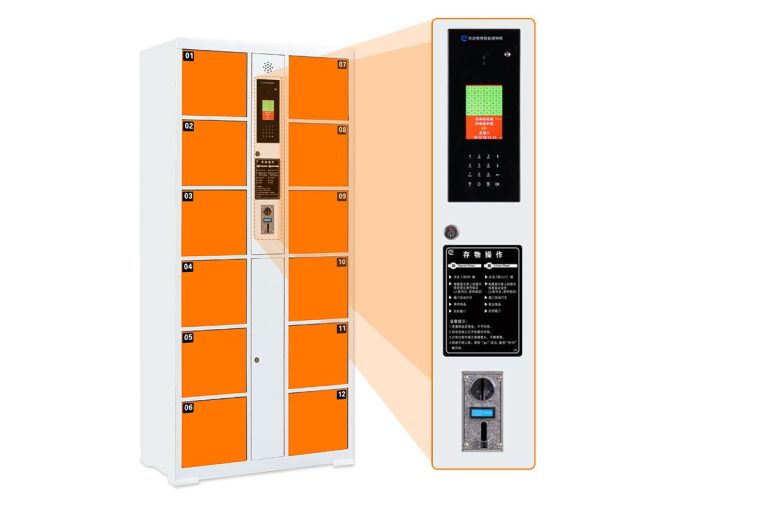 Outdoor smart lockers