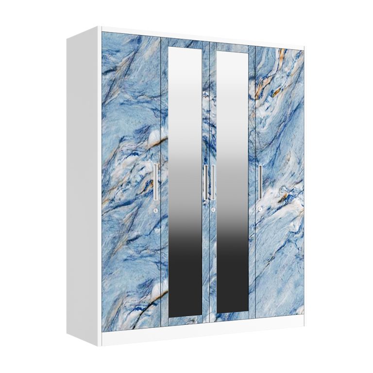 Customized 4 Door Wardrobe