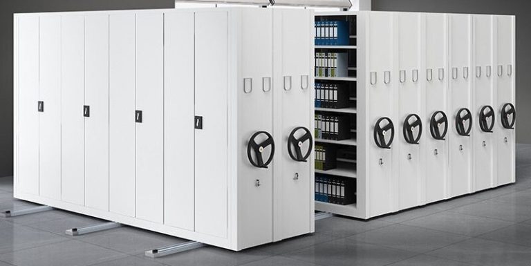 mobile shelving storage system