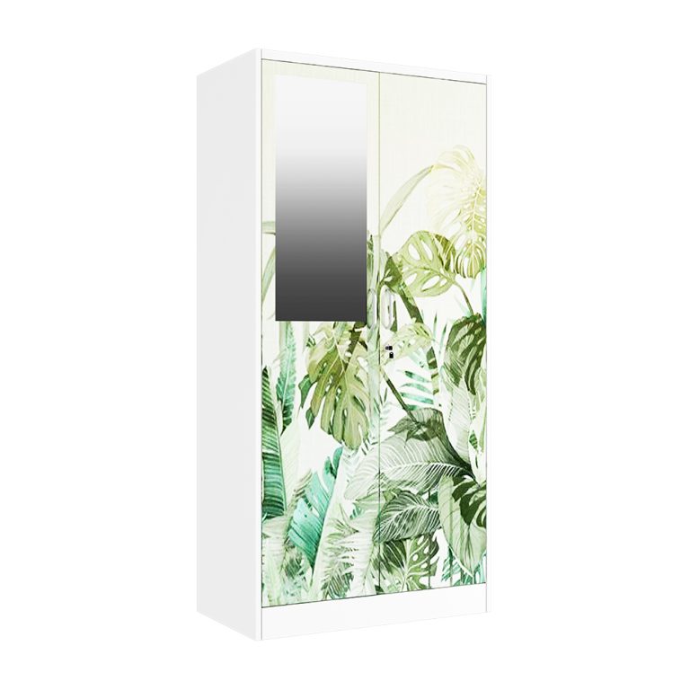 Steel wardrobe with Mirror