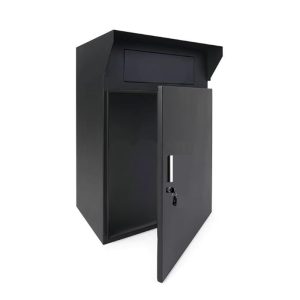 lockable package drop box for house