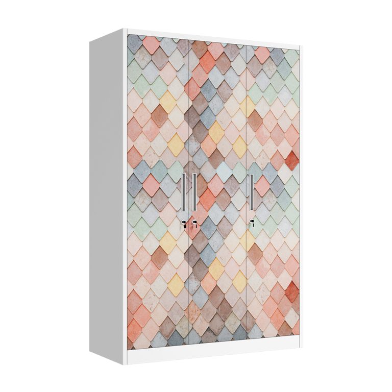 Metal Wardrobe Cabinet for Bedroom