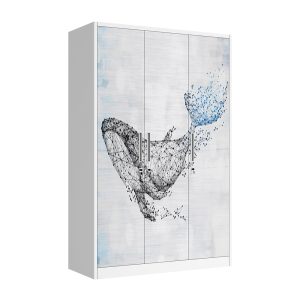 Steel Wardrobe Cabinet for Bedroom
