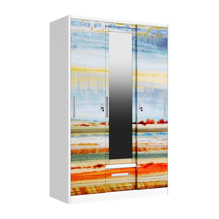 custom steel wardrobe China factory