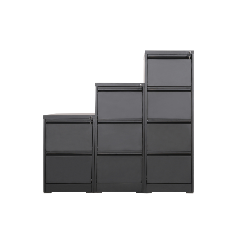 black steel file cabinets