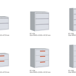 Lateral File Cabinet with Lock