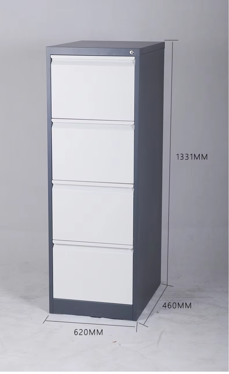 4 drawer file cabinet with lock