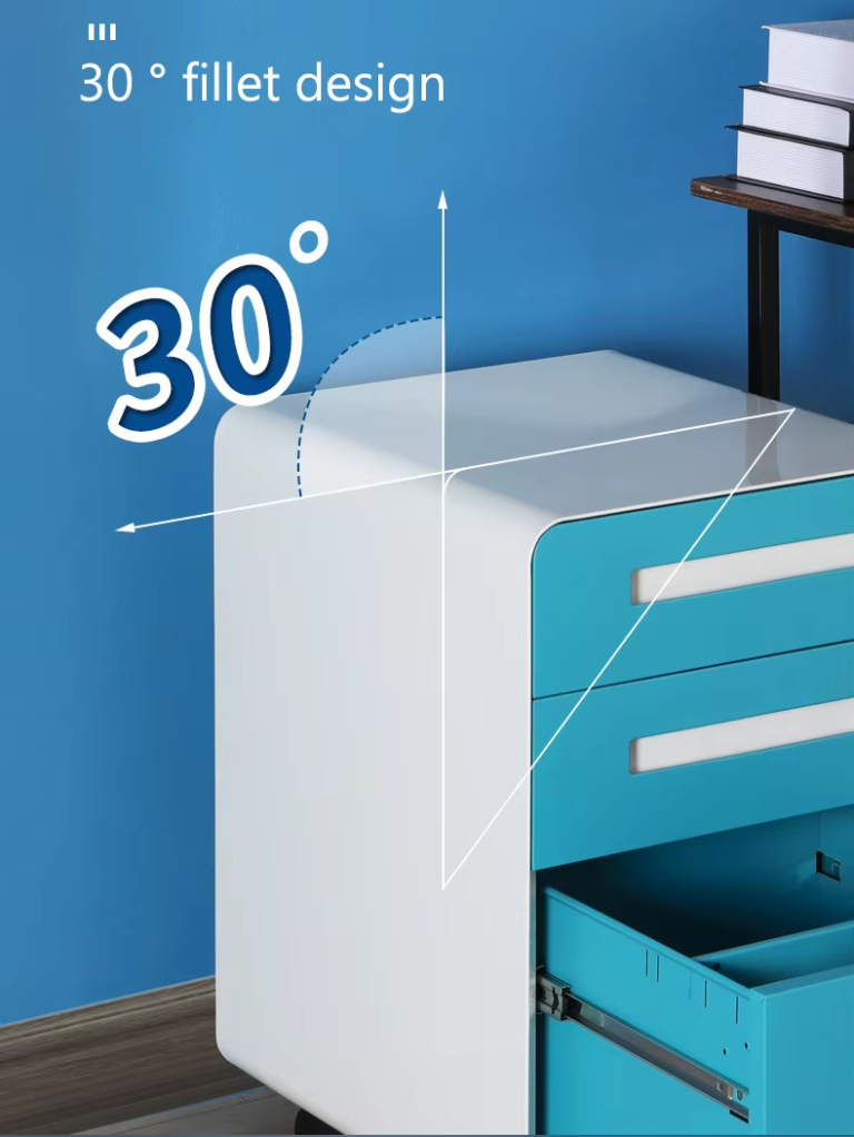 steel file cabinet on wheels