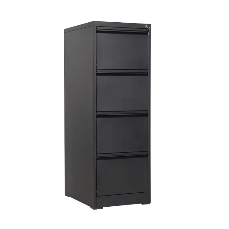 black 4 drawer file cabinets
