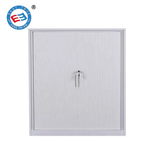 Rolling Door Small Filing Cabinet with Lock
