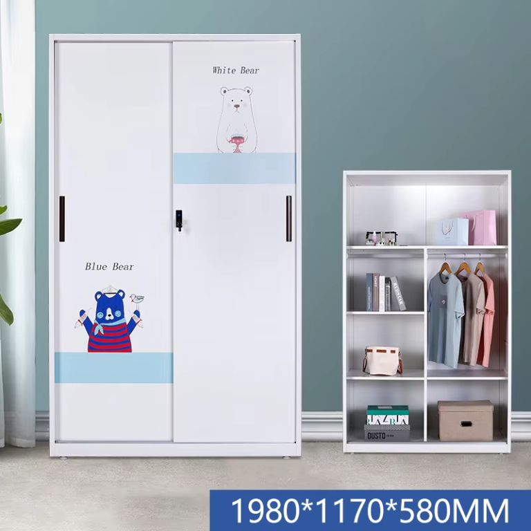 wardrobe with sliding doors