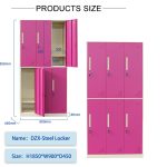 standard gym locker size