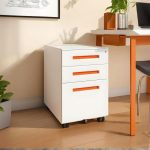 office mobile file cabinet 3 drawer