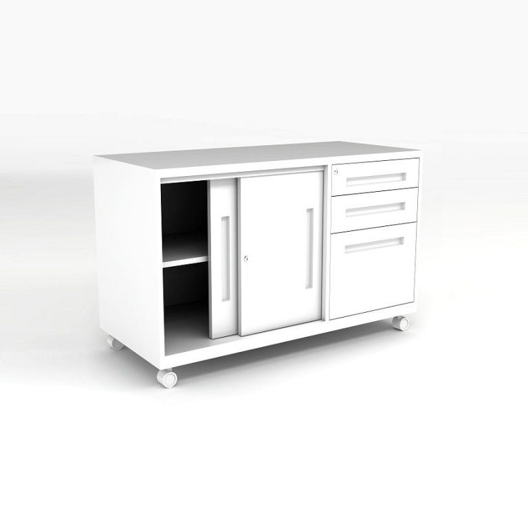 Sliding Door Movable Cabinet