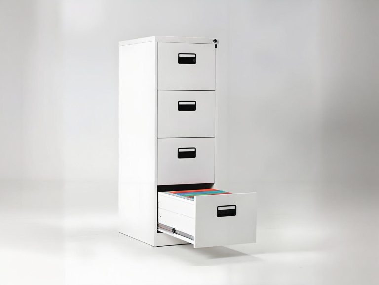Dongzhixin 4 drawer file cabinet