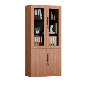 Wood Grain Transfer Filing Cabinet