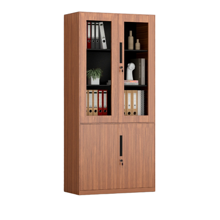 Wood Grain Transfer Filing Cabinet