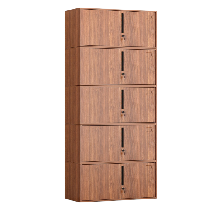 Wood Grain Transfer Steel Filing Cabinet
