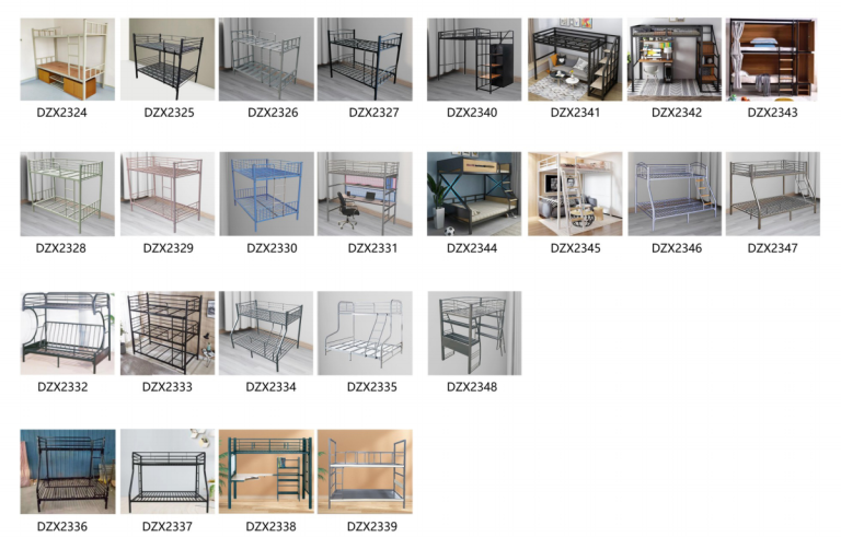 Dongzhixin steel bunk bed frame series