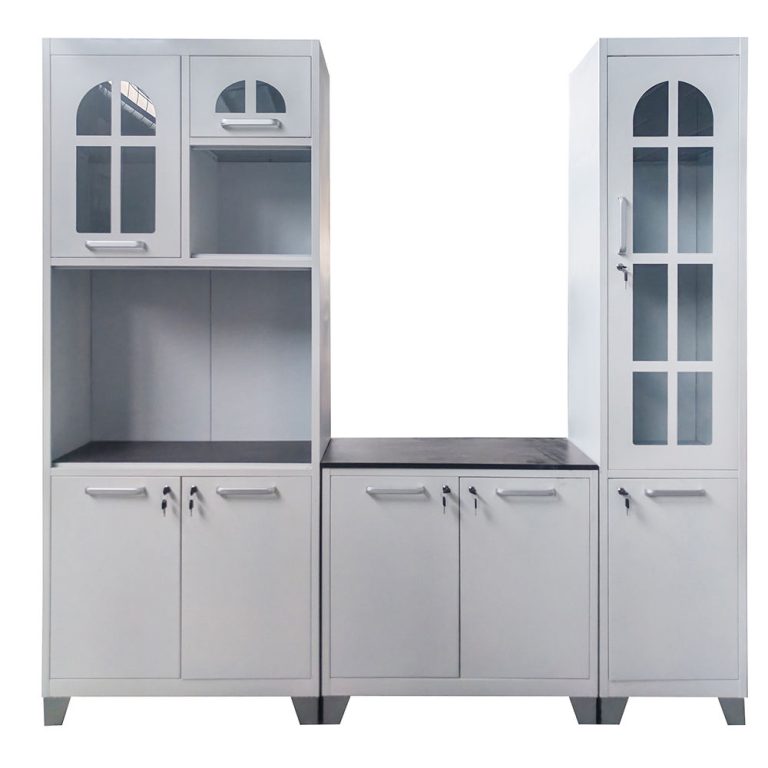 Multi-functional kitchen cupboard set