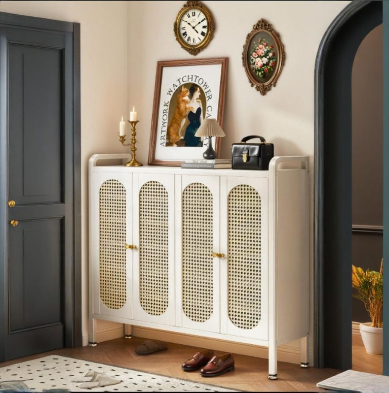 Steel Hallway Shoe Cabinet