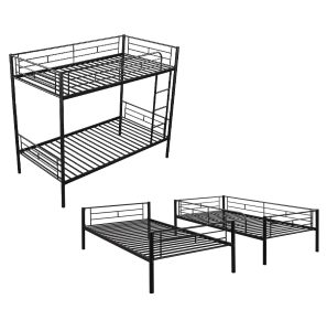 detachable bunk bed metal frame