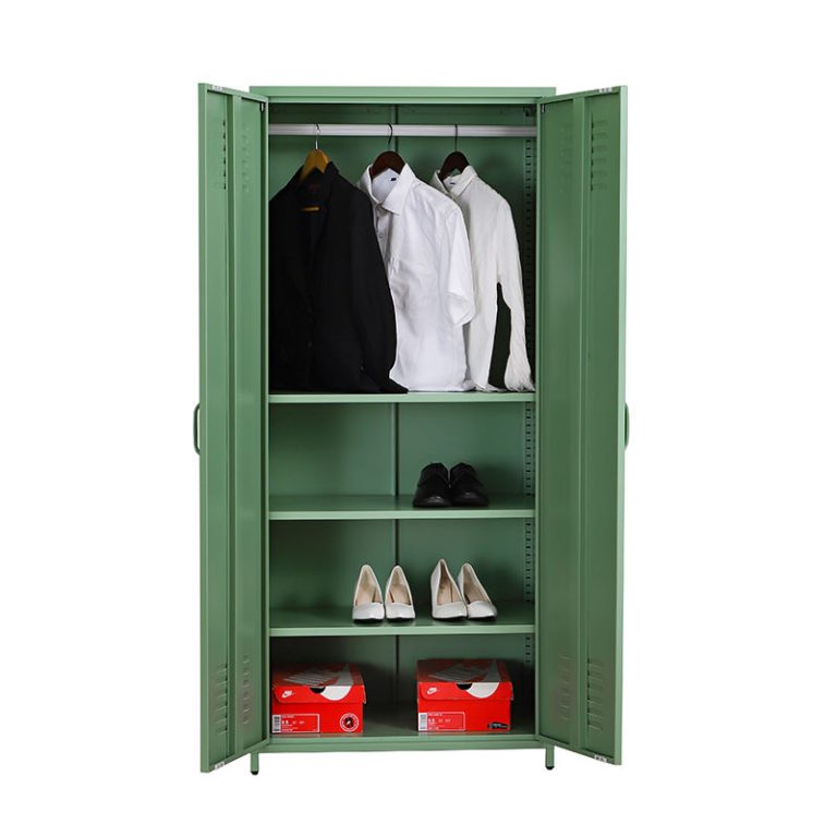 2 door wardrobe storage cabinet