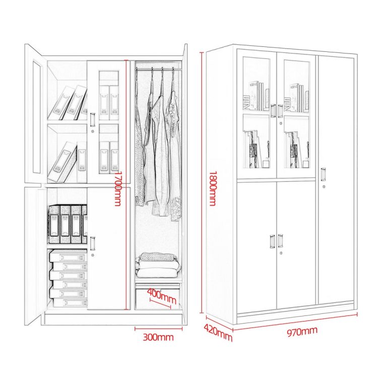 Dongzhixin office wardrobe cabinet