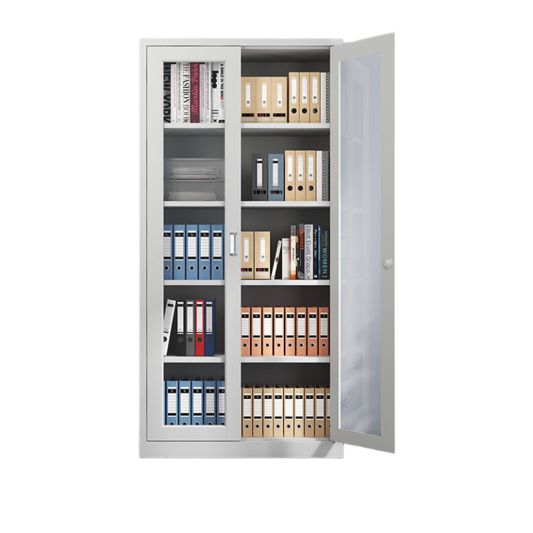 Large Metal Storage Cabinet with 4 shelves