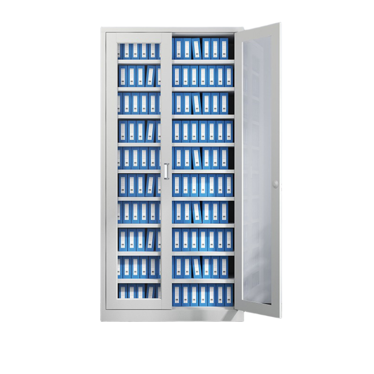 Large Metal Storage Cabinet with 9 shelves