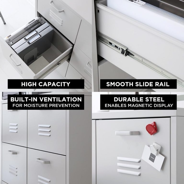 Metal 6 Drawers Storage Cabinet