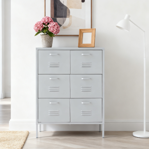 Metal 6 Drawers Storage Cabinets