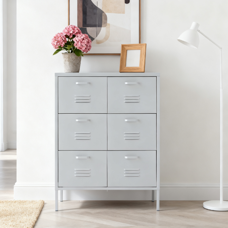 Metal 6 Drawers Storage Cabinets