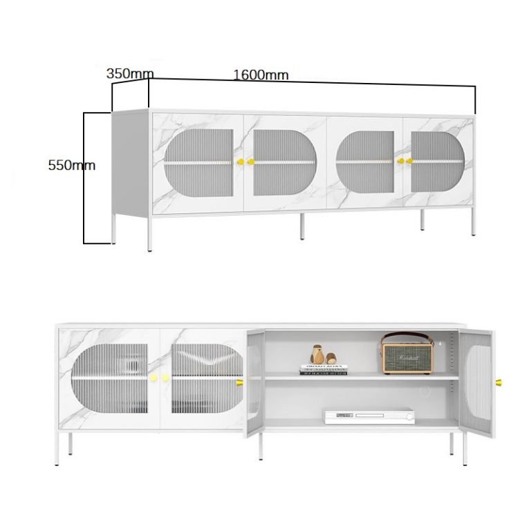 Steel TV Stand Storage cabinet