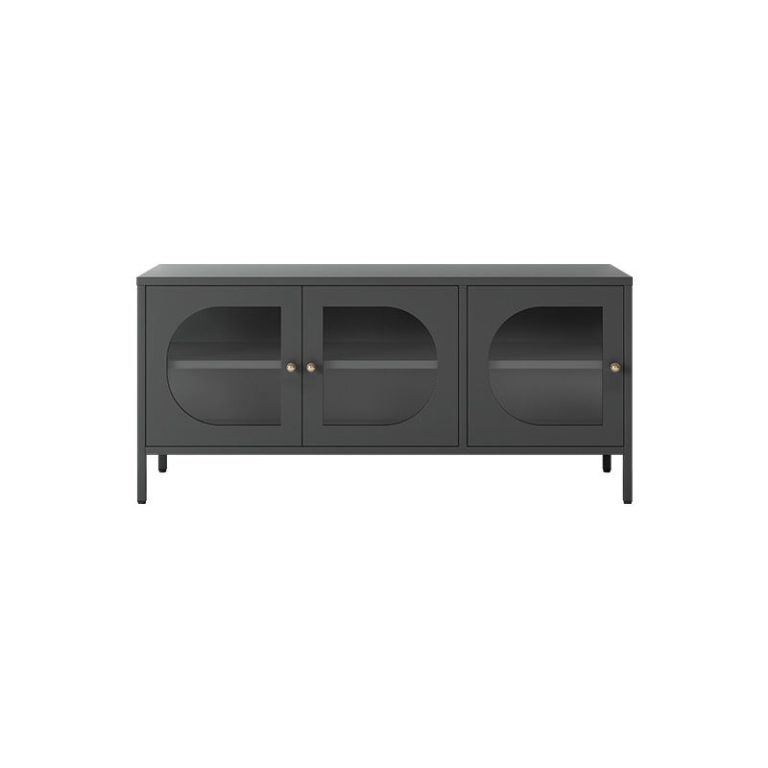 glass door tv cabinet