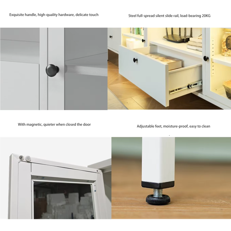 white tv cabinet with drawers