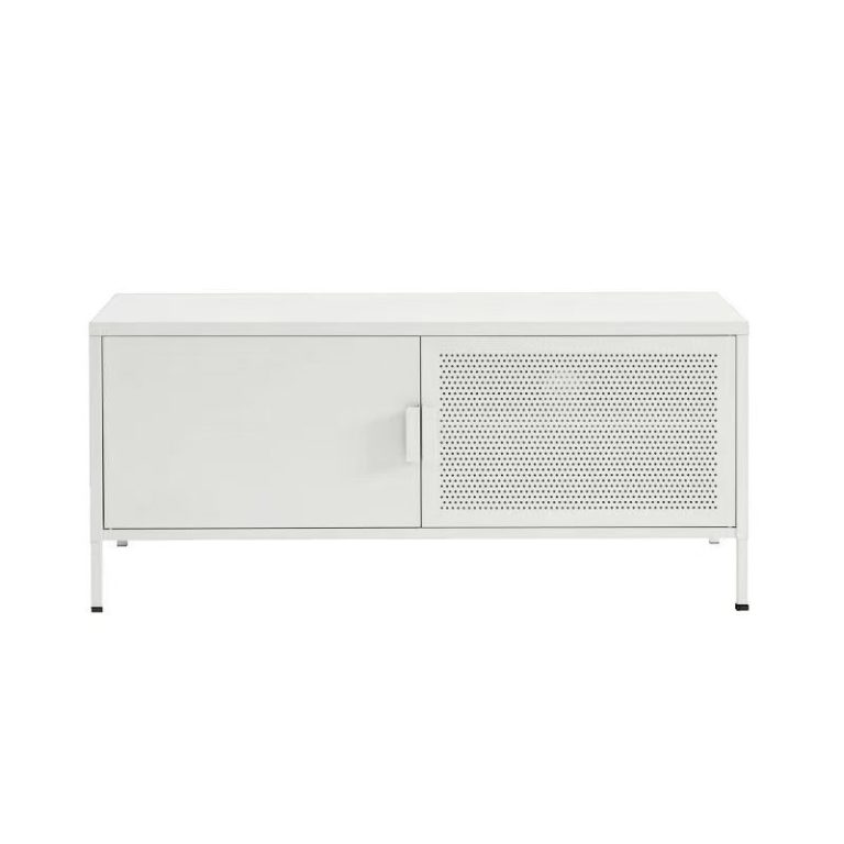 white tv console cabinet​