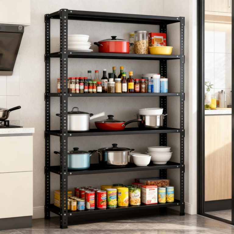 6 tier adjustable shelves